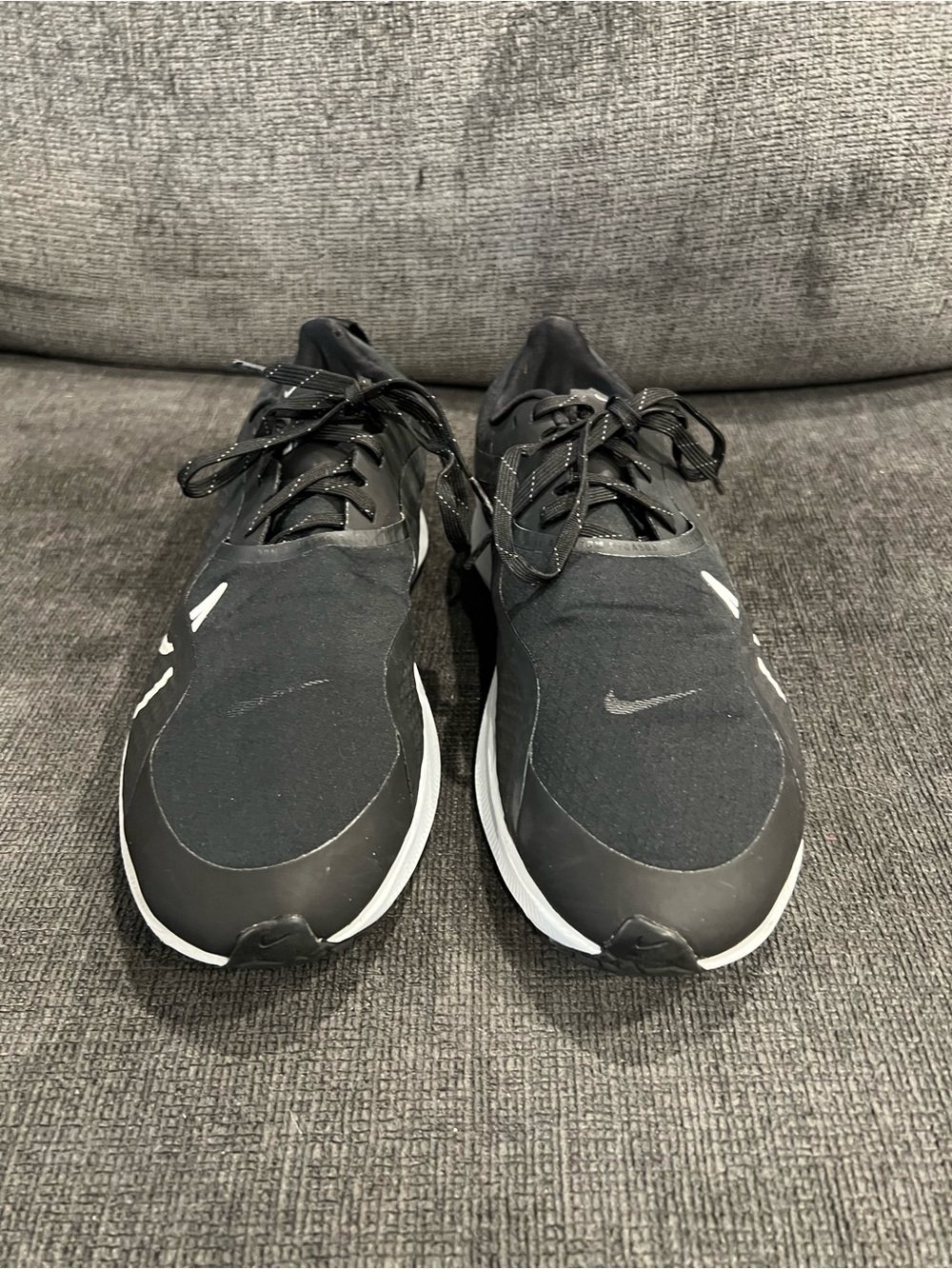 Nike Black and White Men's Athletic Sneakers
